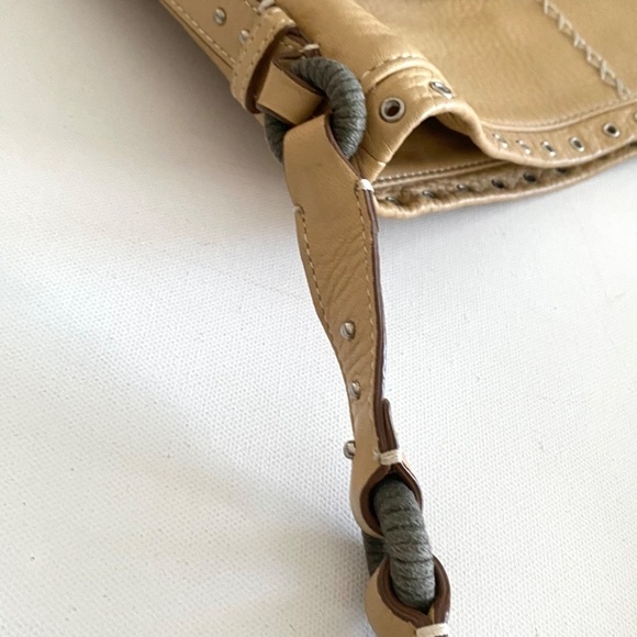 Cole Haan Tan Leather Shoulder Bag - Picture 4 of 8